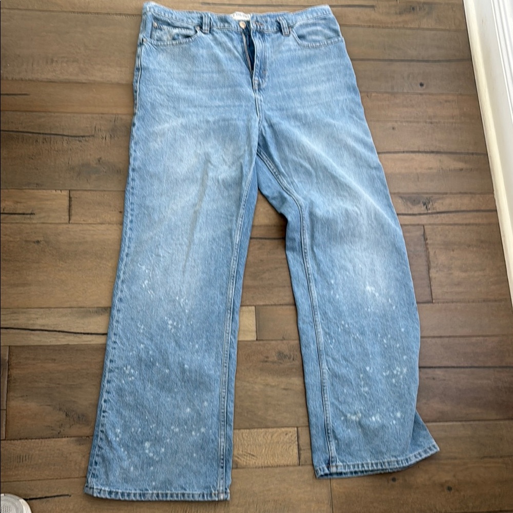 Free people Tinsley Baggy High Rise jeans